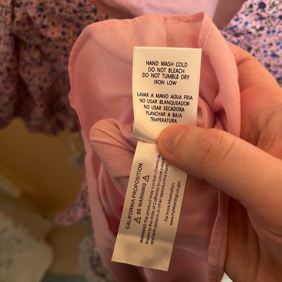 NWT Hyacinth House Tuckernuck Lilac Floral Zip Front Ellie Mini Dress - Picture 10 of 10